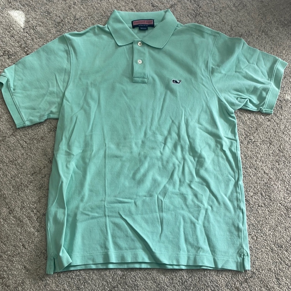 Men’s Seafoam Green Vineyard Vines Polo